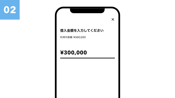 借入金額入力