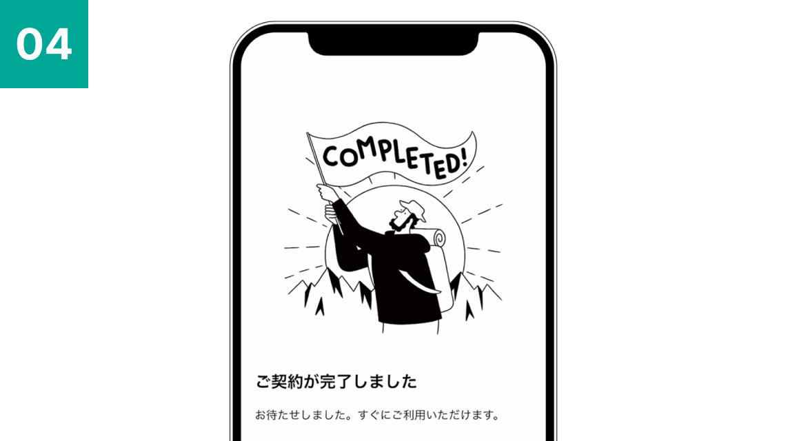 最終契約手続き