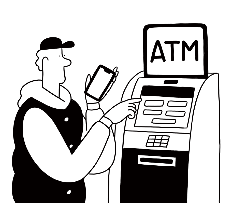 スマホATM ｜セブン銀行 ATM