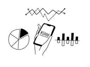 レコードグラフ化のイメージイラスト