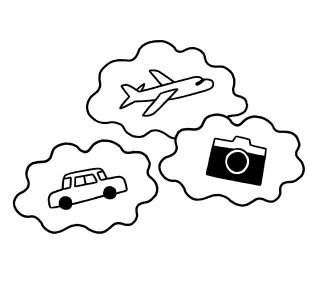 目標設定できるイラスト