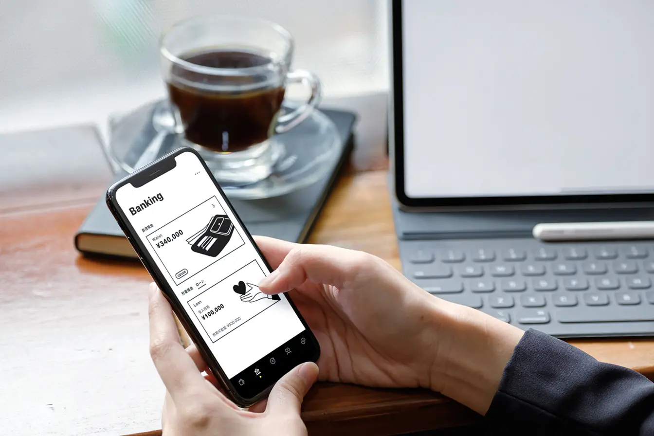 急な出費にはスマートフォン一つひとつで手続き完了「みんなの銀行」ローン