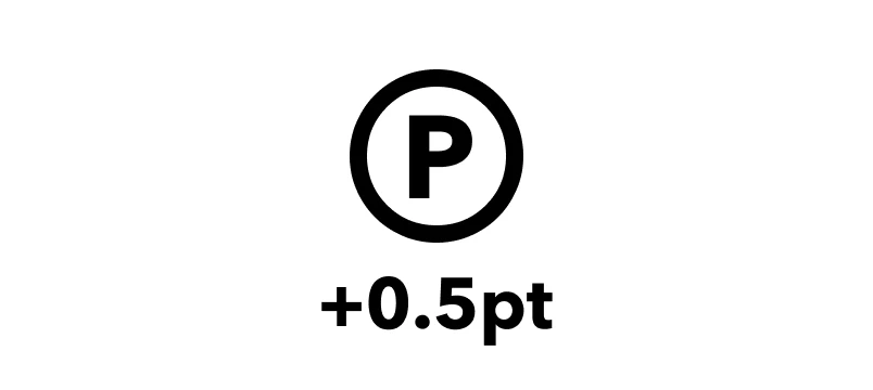 0.5ポイント上乗せ