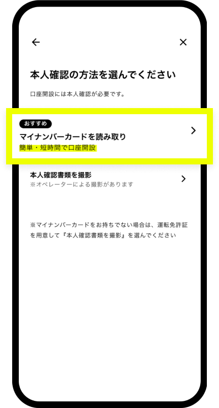 口座開設の手順｜みんなの銀行