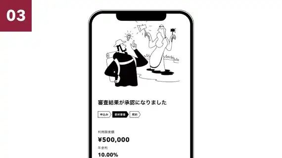 最終審査申込み