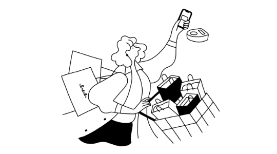 ショッピングやATMでも必要なものはアプリひとつ